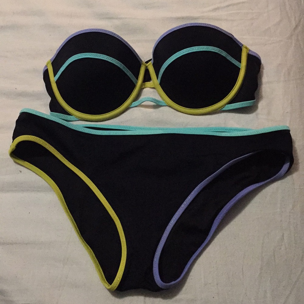 Strapless Victoria secret bikini used